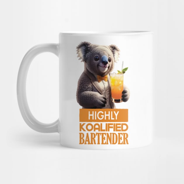 Just a Highly Koalified Bartender Koala 2 by Dmytro